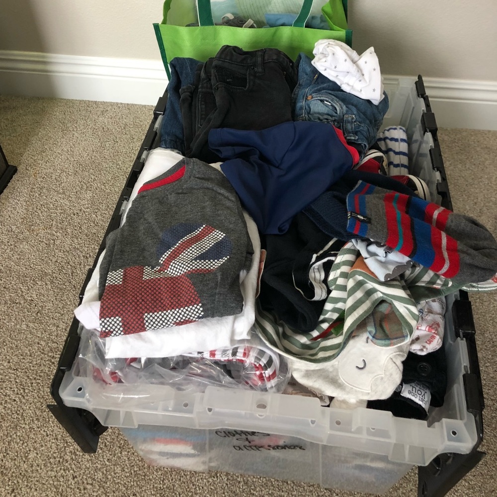 Lot of NB-12 month clothes